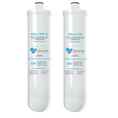 Kit Filtros Cânovas PPF 5 e T33