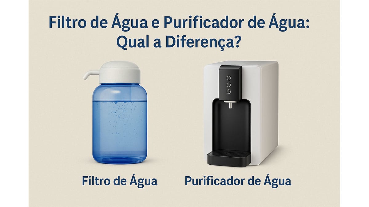 Filtro de Água e Purificador de Água: Qual a diferença?